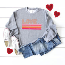 Load image into Gallery viewer, Retro Love Graphic Sweatshirt
