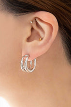 Load image into Gallery viewer, Double Hoop Earrings
