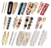 Load image into Gallery viewer, Barrettes Set of 4 Assorted Colors
